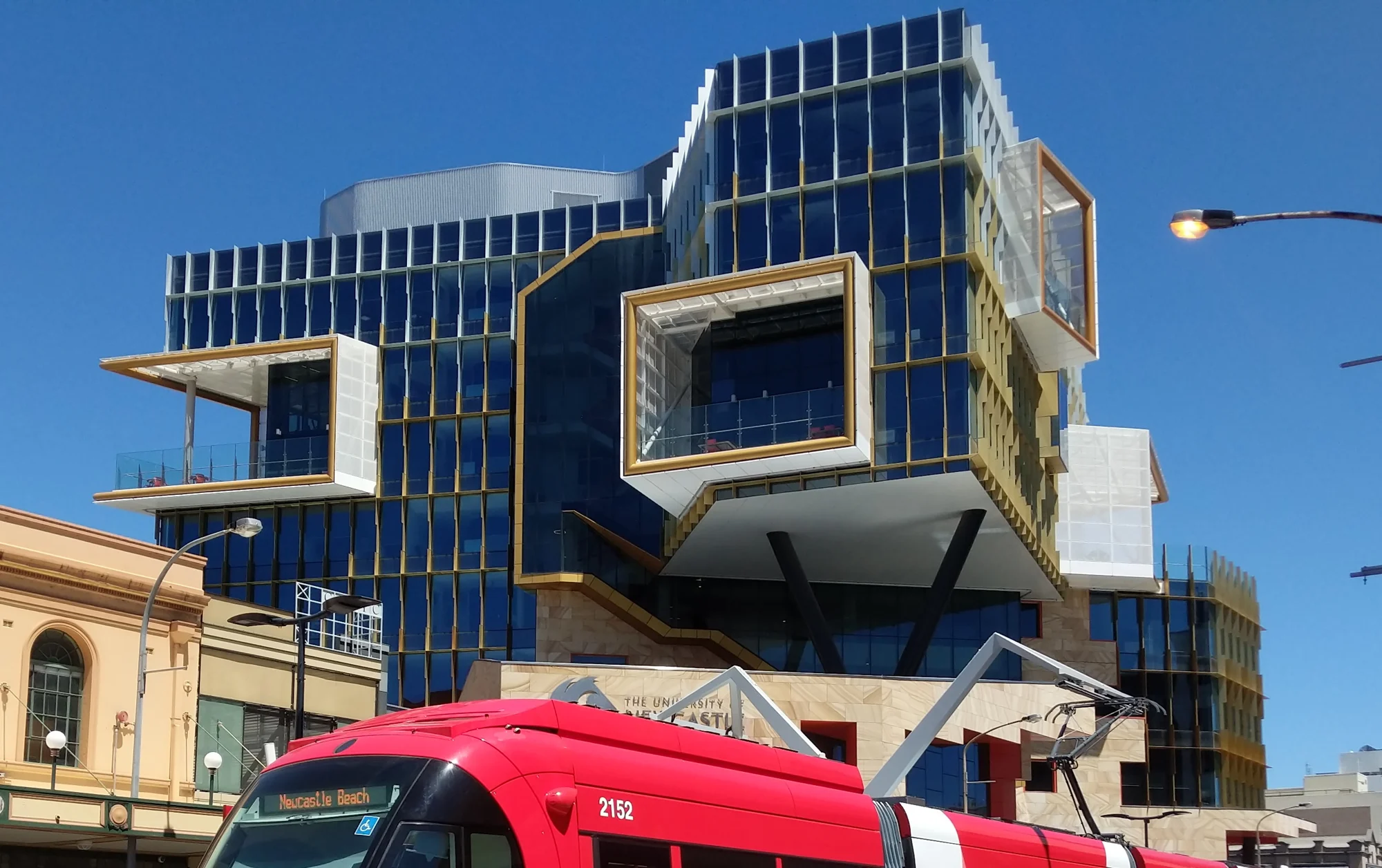 NUspace building at the University of Newcastle, Australia